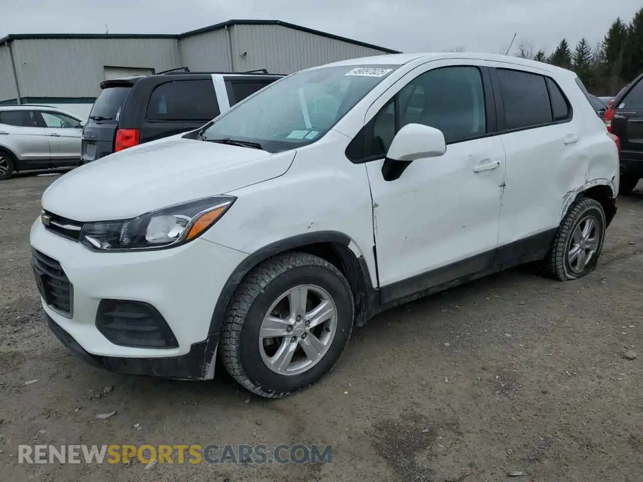 1 Photograph of a damaged car KL7CJNSM3MB362306 CHEVROLET TRAX 2021