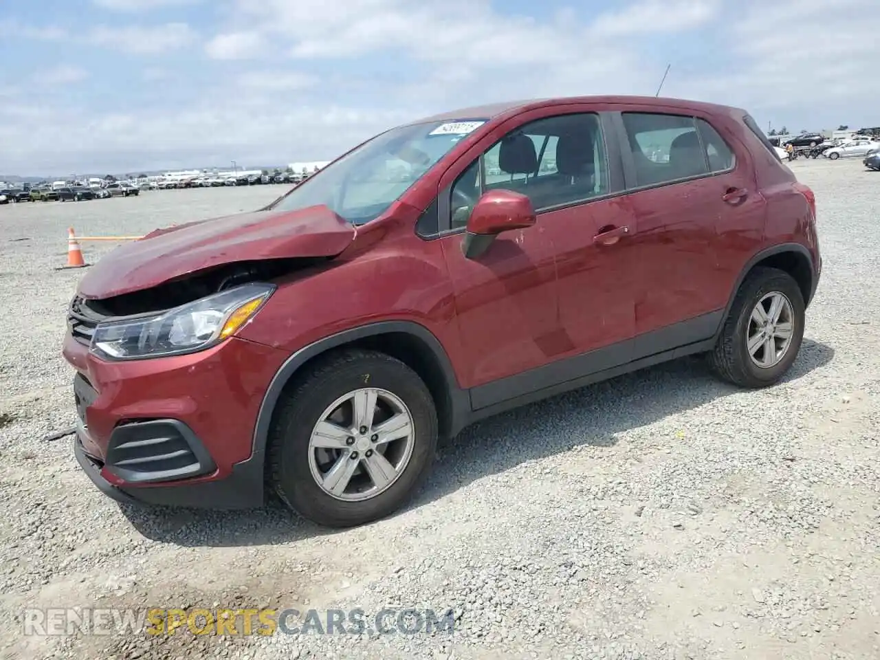 1 Photograph of a damaged car KL7CJNSM3MB367988 CHEVROLET TRAX 2021