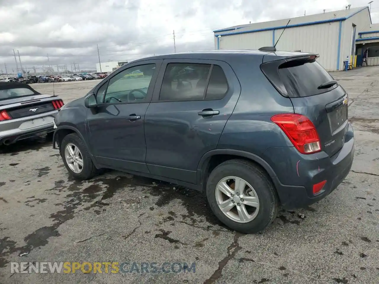 2 fotografías del automóvil dañado KL7CJNSM5MB377101 CHEVROLET TRAX 2021