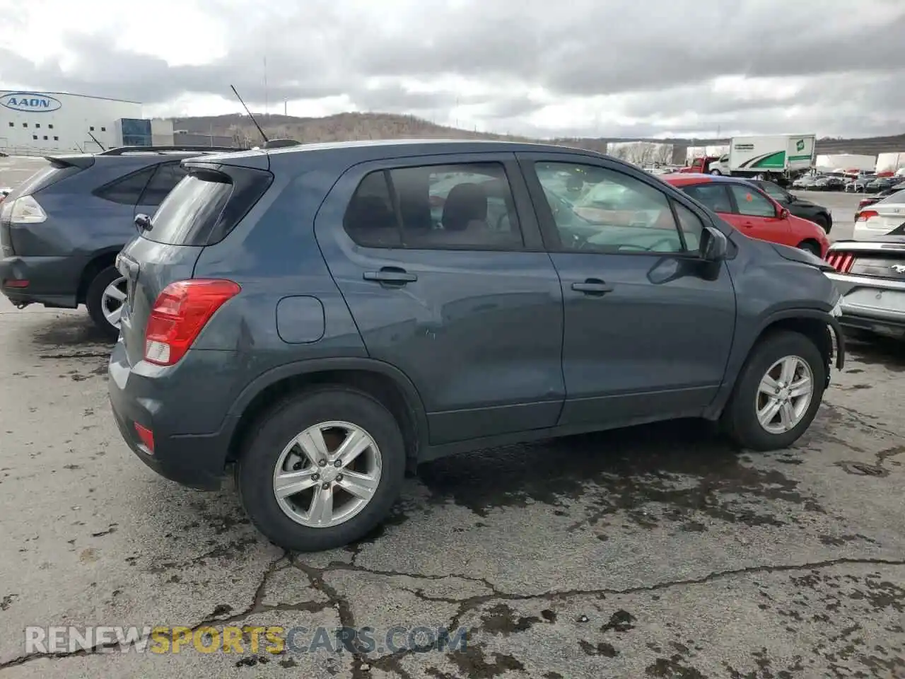 3 fotografías del automóvil dañado KL7CJNSM5MB377101 CHEVROLET TRAX 2021