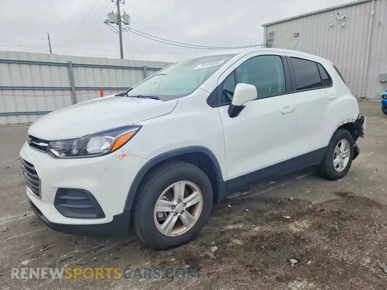 1 Photograph of a damaged car KL7CJNSM8MB369672 CHEVROLET TRAX 2021