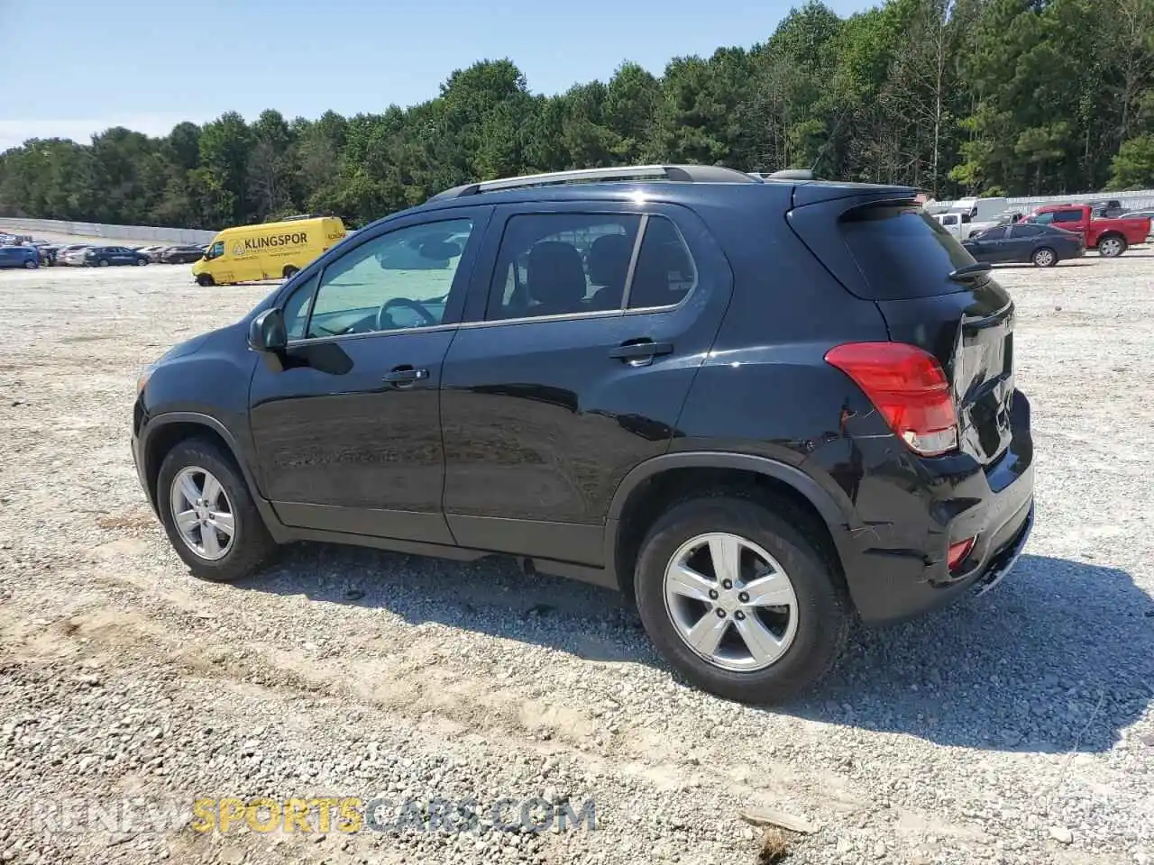 2 Photograph of a damaged car KL7CJPSB0MB353556 CHEVROLET TRAX 2021