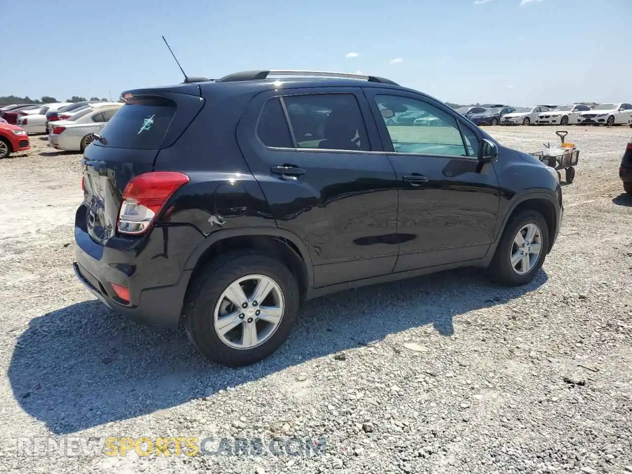 3 Photograph of a damaged car KL7CJPSB0MB353556 CHEVROLET TRAX 2021