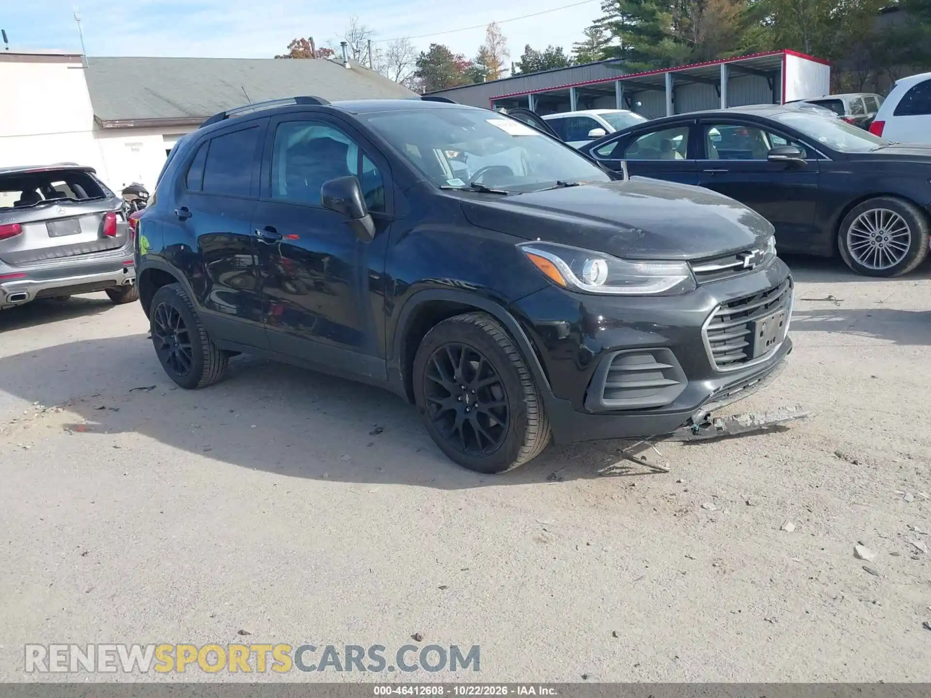 1 Photograph of a damaged car KL7CJPSB1MB309405 CHEVROLET TRAX 2021
