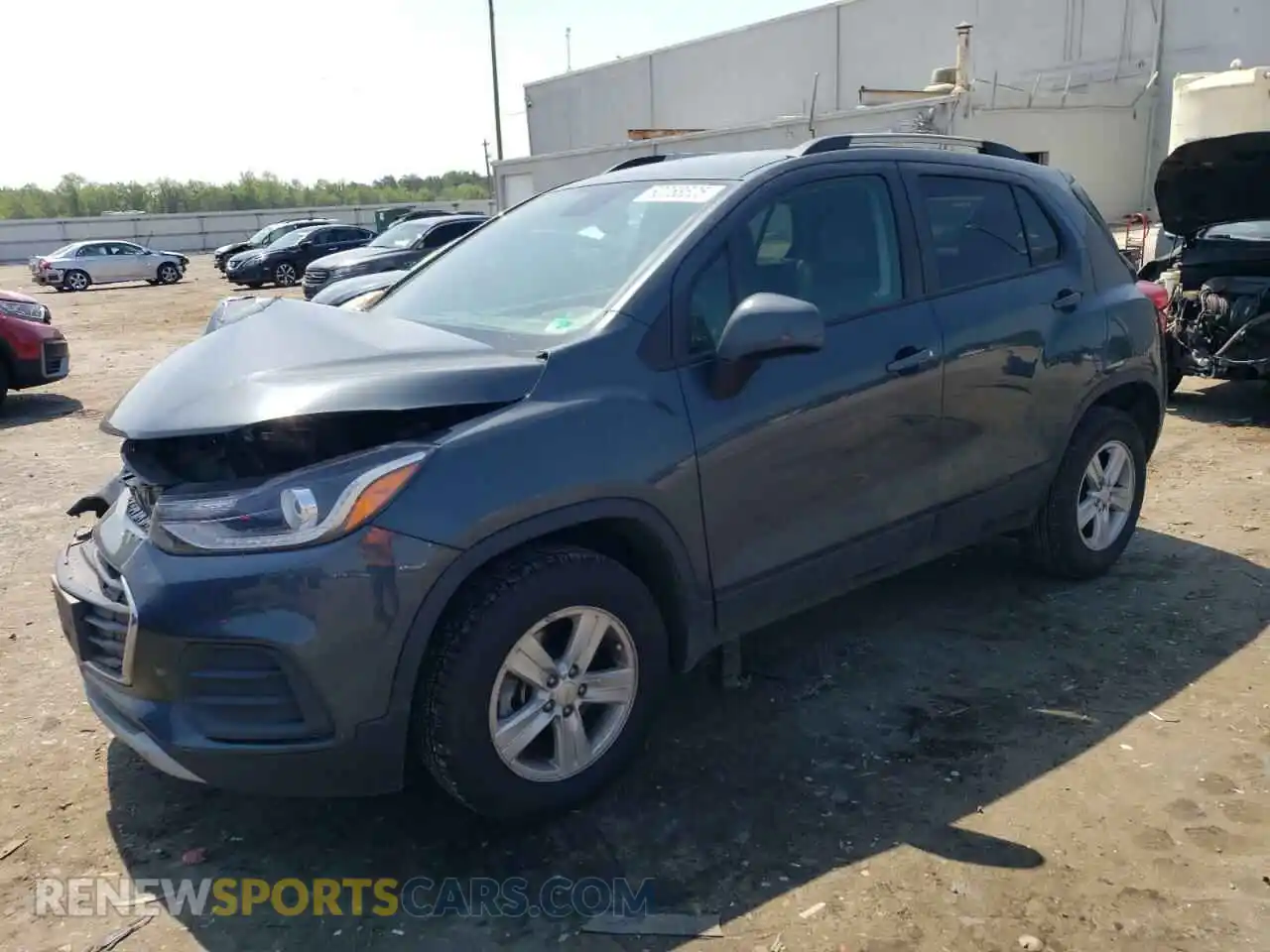1 Photograph of a damaged car KL7CJPSB1MB313423 CHEVROLET TRAX 2021