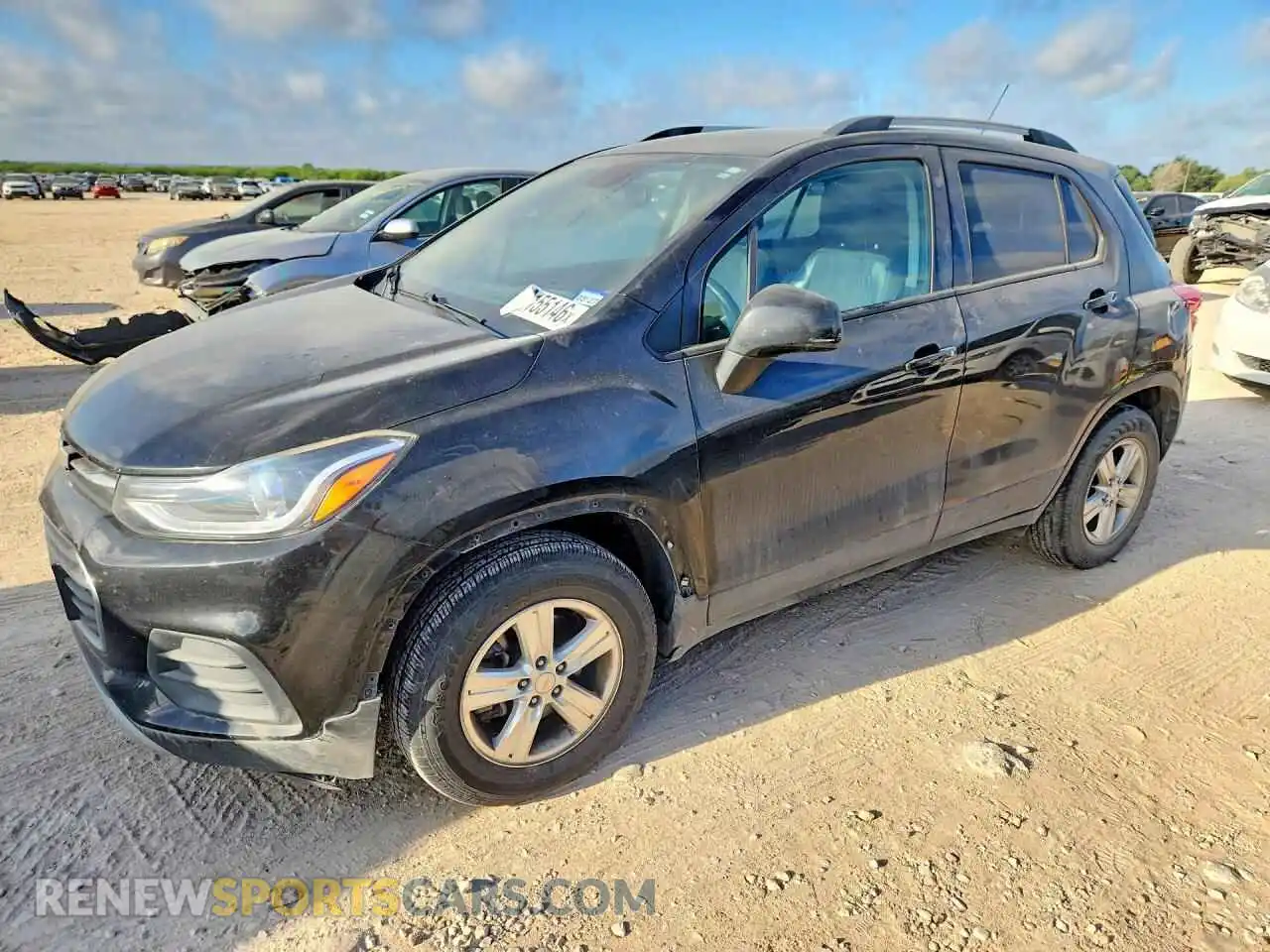 1 Photograph of a damaged car KL7CJPSB1MB324339 CHEVROLET TRAX 2021