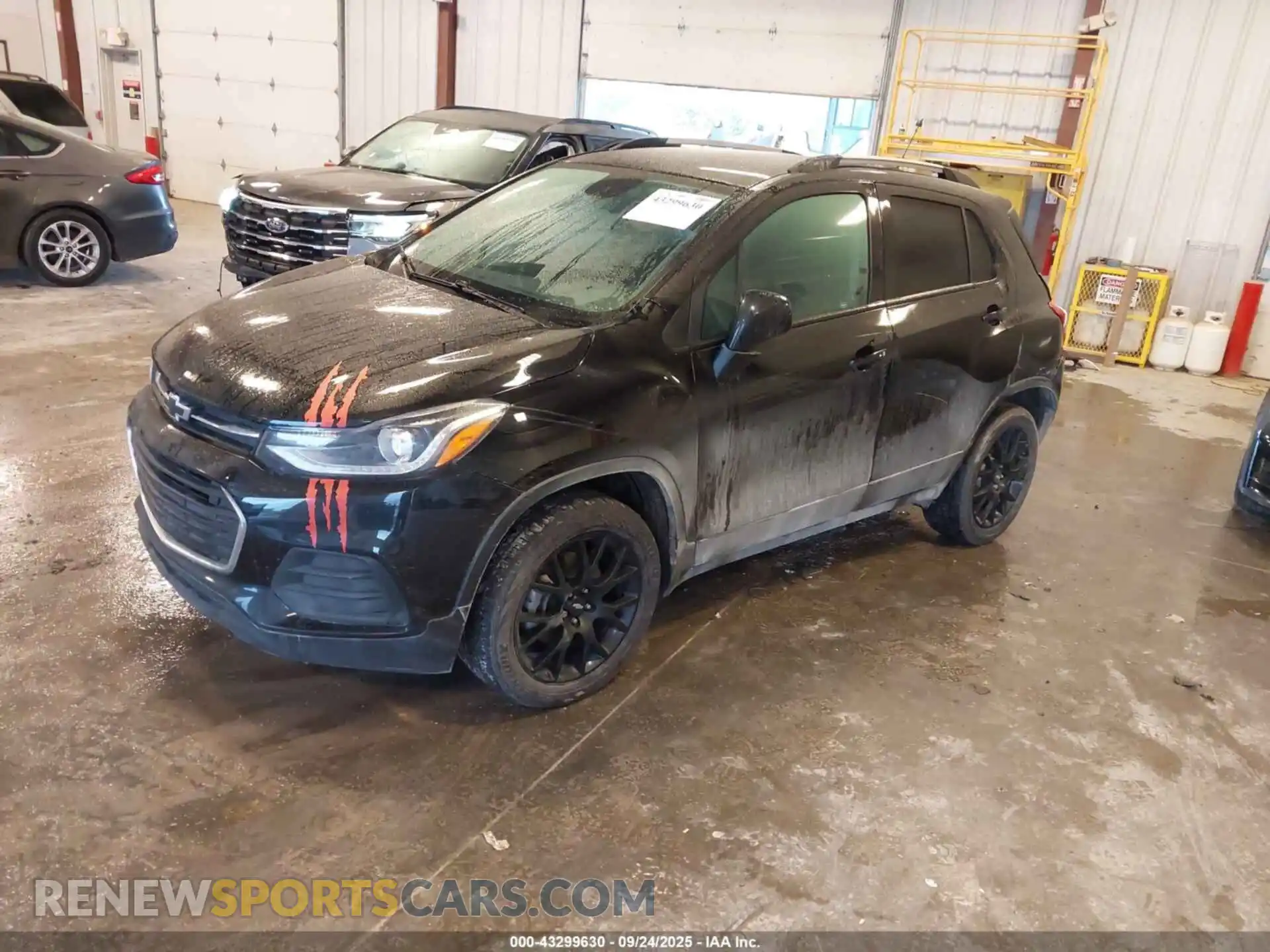 2 Photograph of a damaged car KL7CJPSB1MB352836 CHEVROLET TRAX 2021