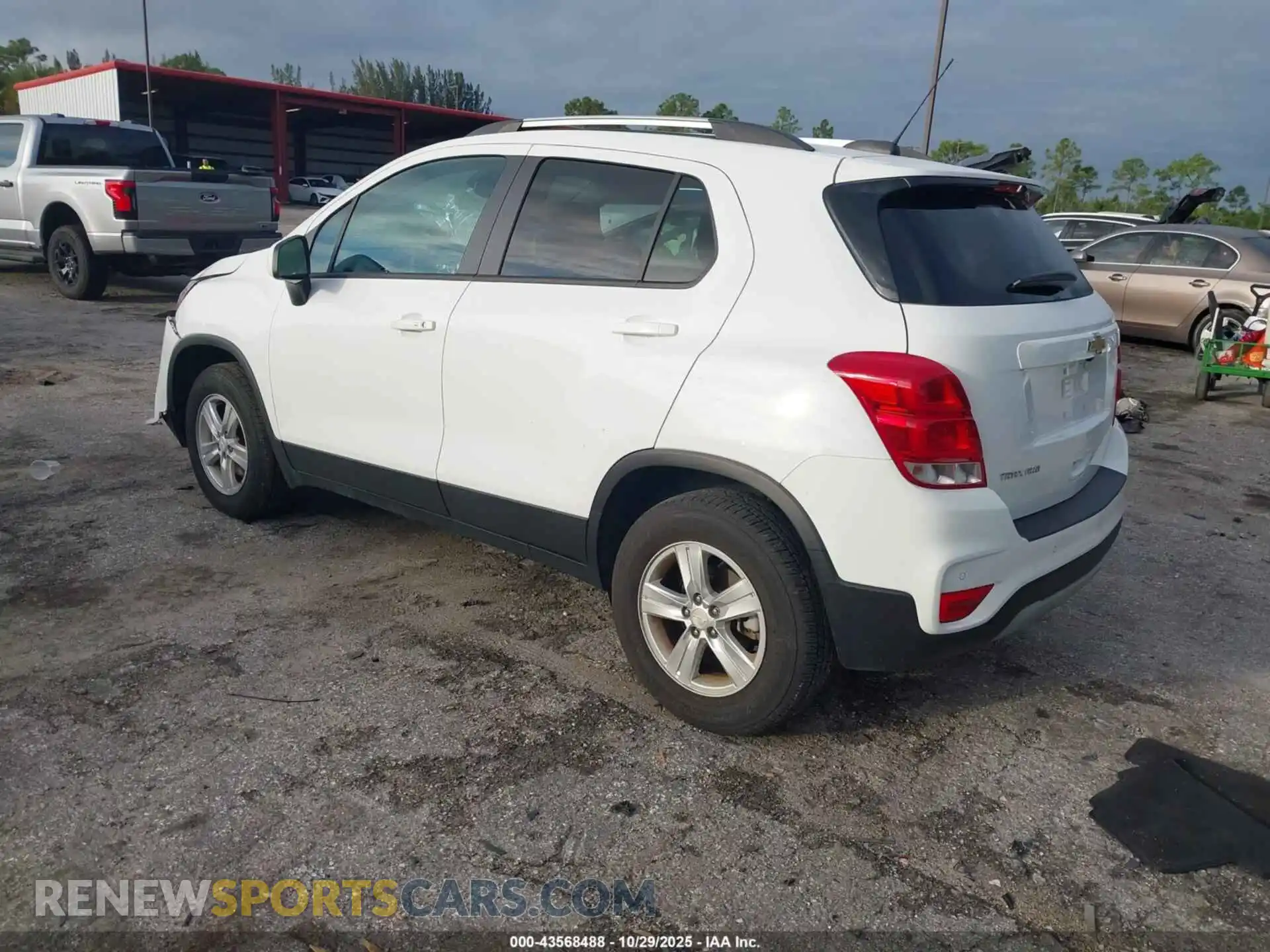 3 Photograph of a damaged car KL7CJPSB1MB359382 CHEVROLET TRAX 2021