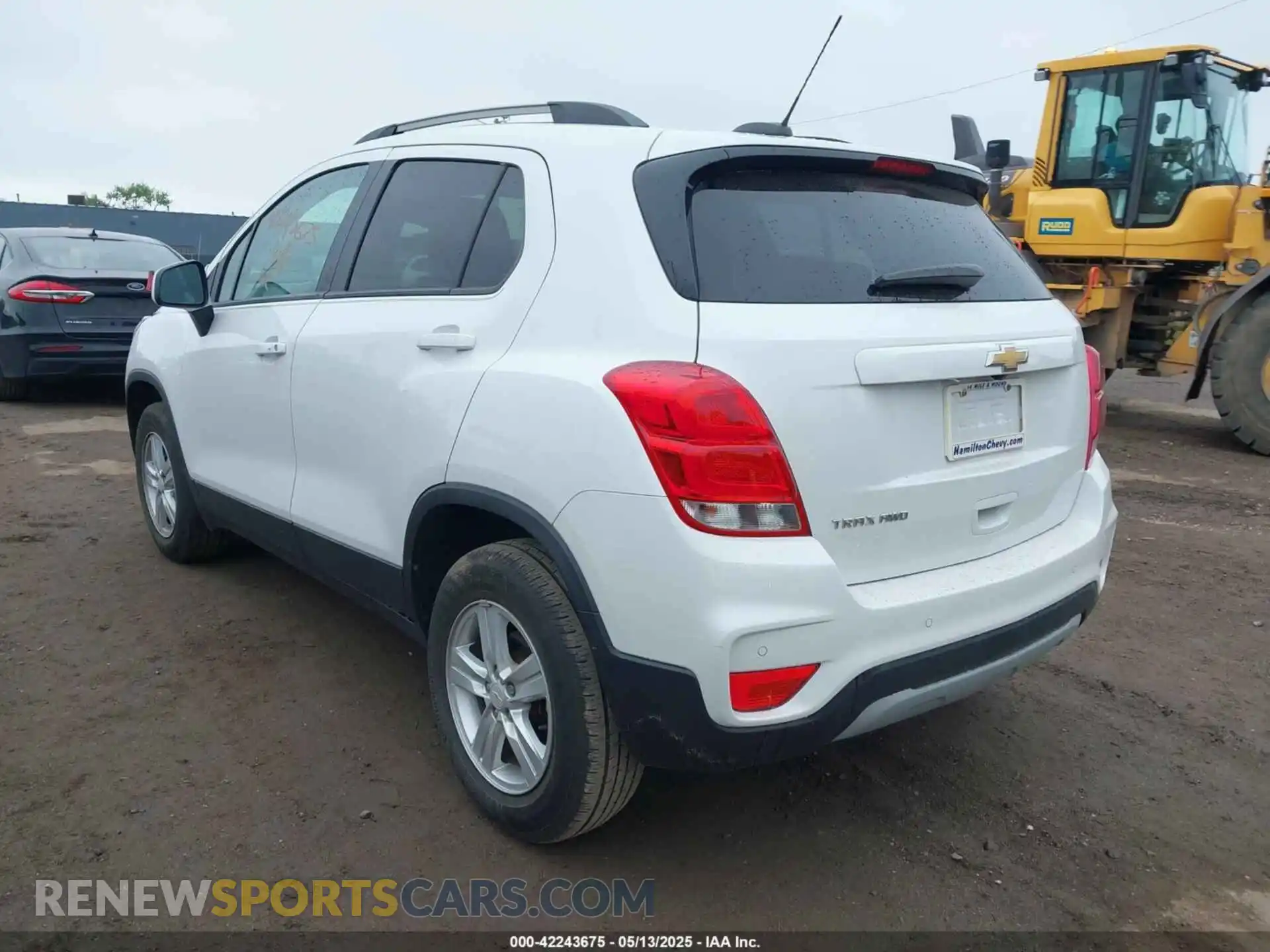 3 fotografías del automóvil dañado KL7CJPSB2MB358581 CHEVROLET TRAX 2021