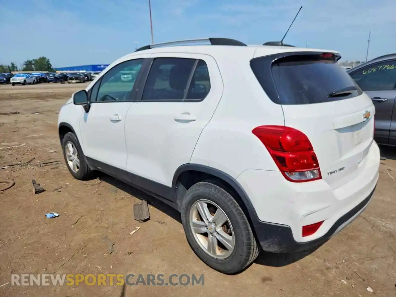 2 fotografías del automóvil dañado KL7CJPSB2MB359603 CHEVROLET TRAX 2021