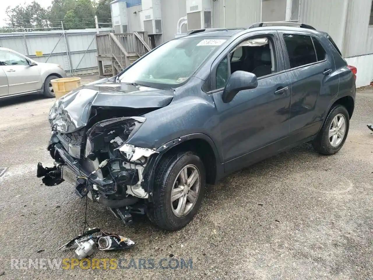 1 Photograph of a damaged car KL7CJPSB3MB308806 CHEVROLET TRAX 2021
