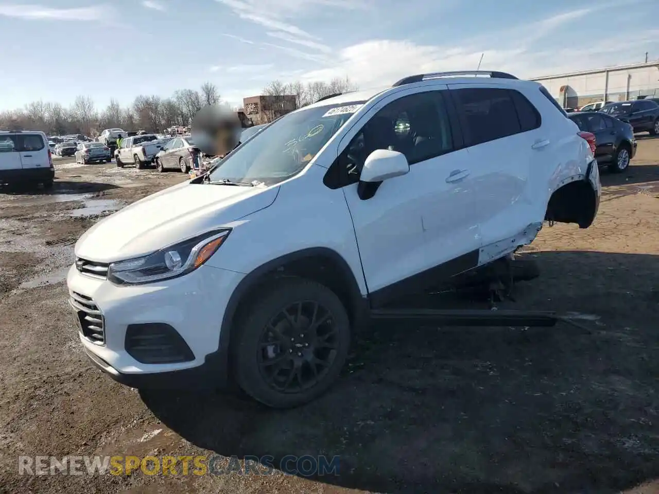 1 Photograph of a damaged car KL7CJPSB3MB359450 CHEVROLET TRAX 2021