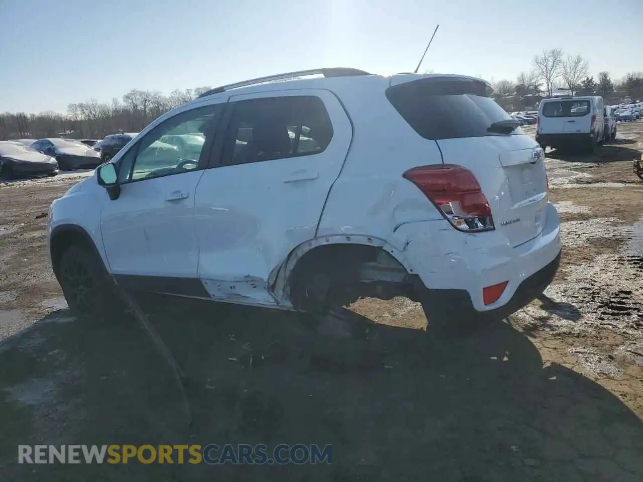 2 Photograph of a damaged car KL7CJPSB3MB359450 CHEVROLET TRAX 2021