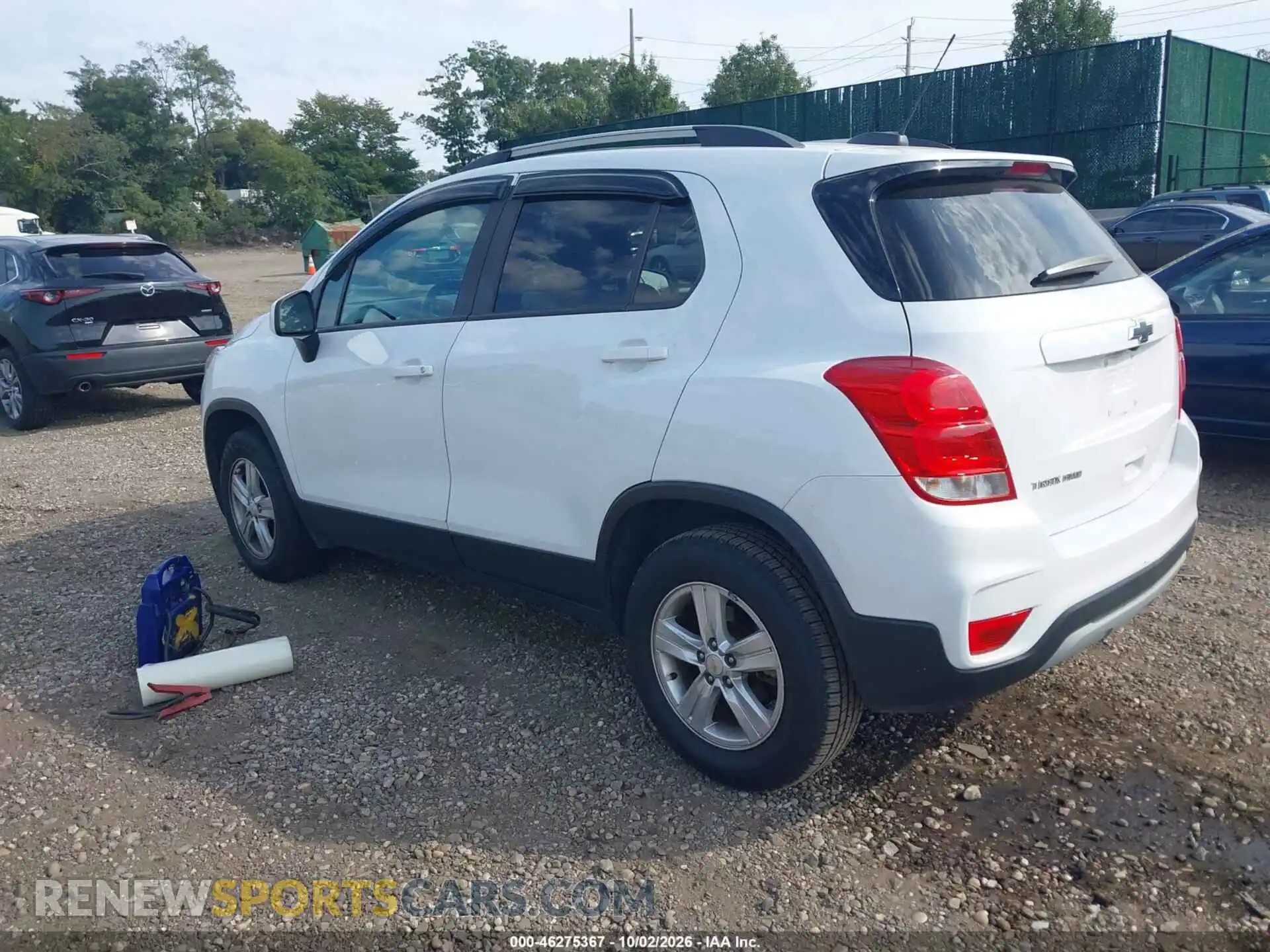 3 Photograph of a damaged car KL7CJPSB4MB348716 CHEVROLET TRAX 2021