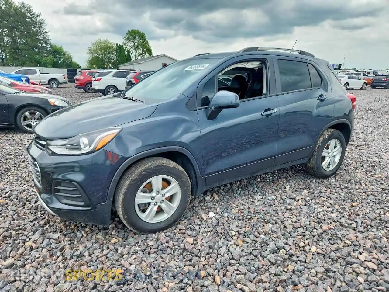 1 Photograph of a damaged car KL7CJPSB5MB314431 CHEVROLET TRAX 2021