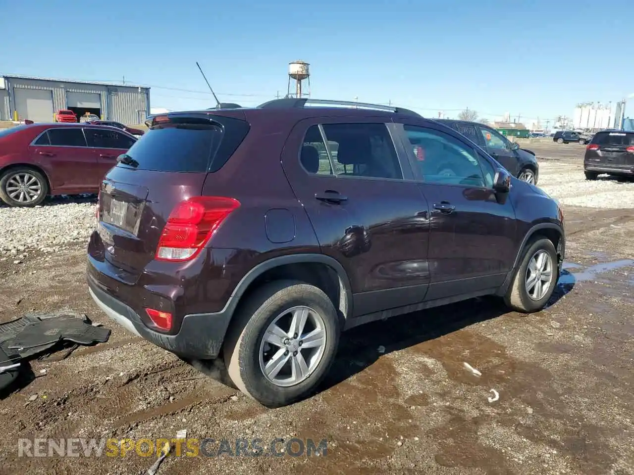 3 Photograph of a damaged car KL7CJPSB5MB319502 CHEVROLET TRAX 2021
