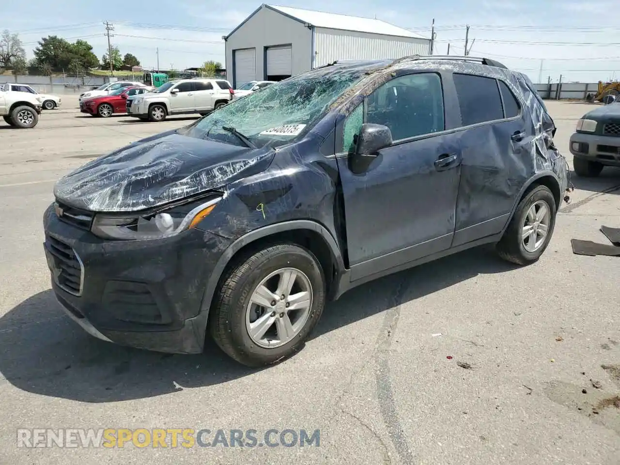 1 Photograph of a damaged car KL7CJPSB5MB322562 CHEVROLET TRAX 2021