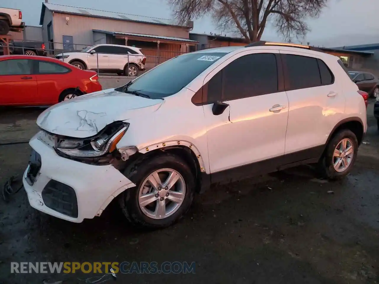 1 Photograph of a damaged car KL7CJPSB5MB351043 CHEVROLET TRAX 2021
