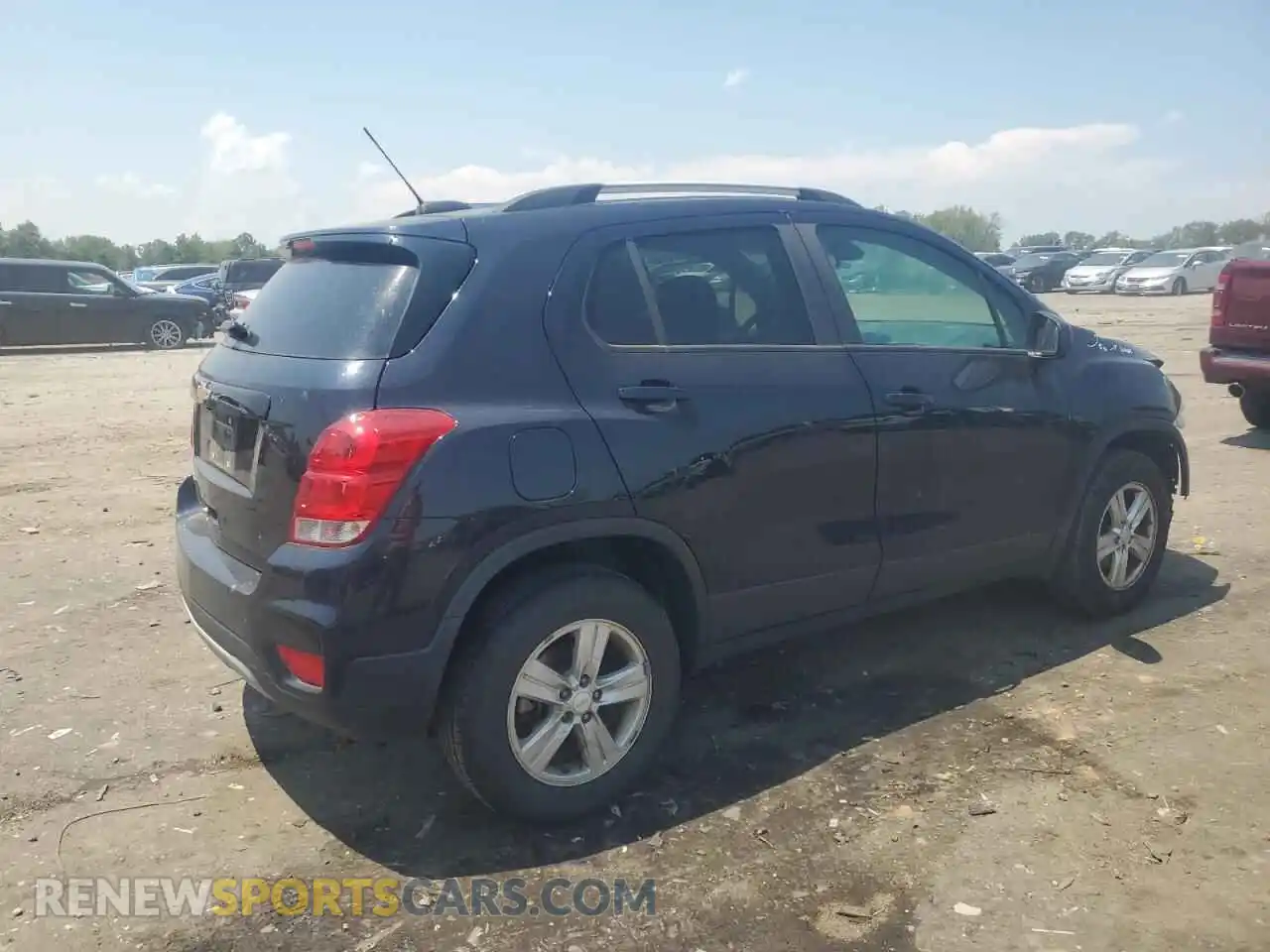 3 Photograph of a damaged car KL7CJPSB5MB358851 CHEVROLET TRAX 2021