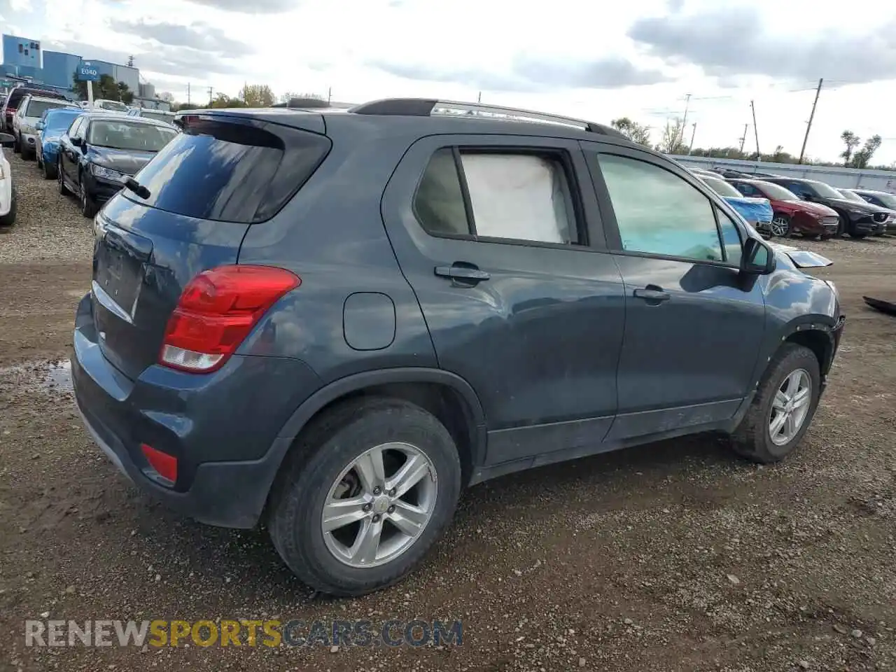 3 Photograph of a damaged car KL7CJPSB6MB323056 CHEVROLET TRAX 2021