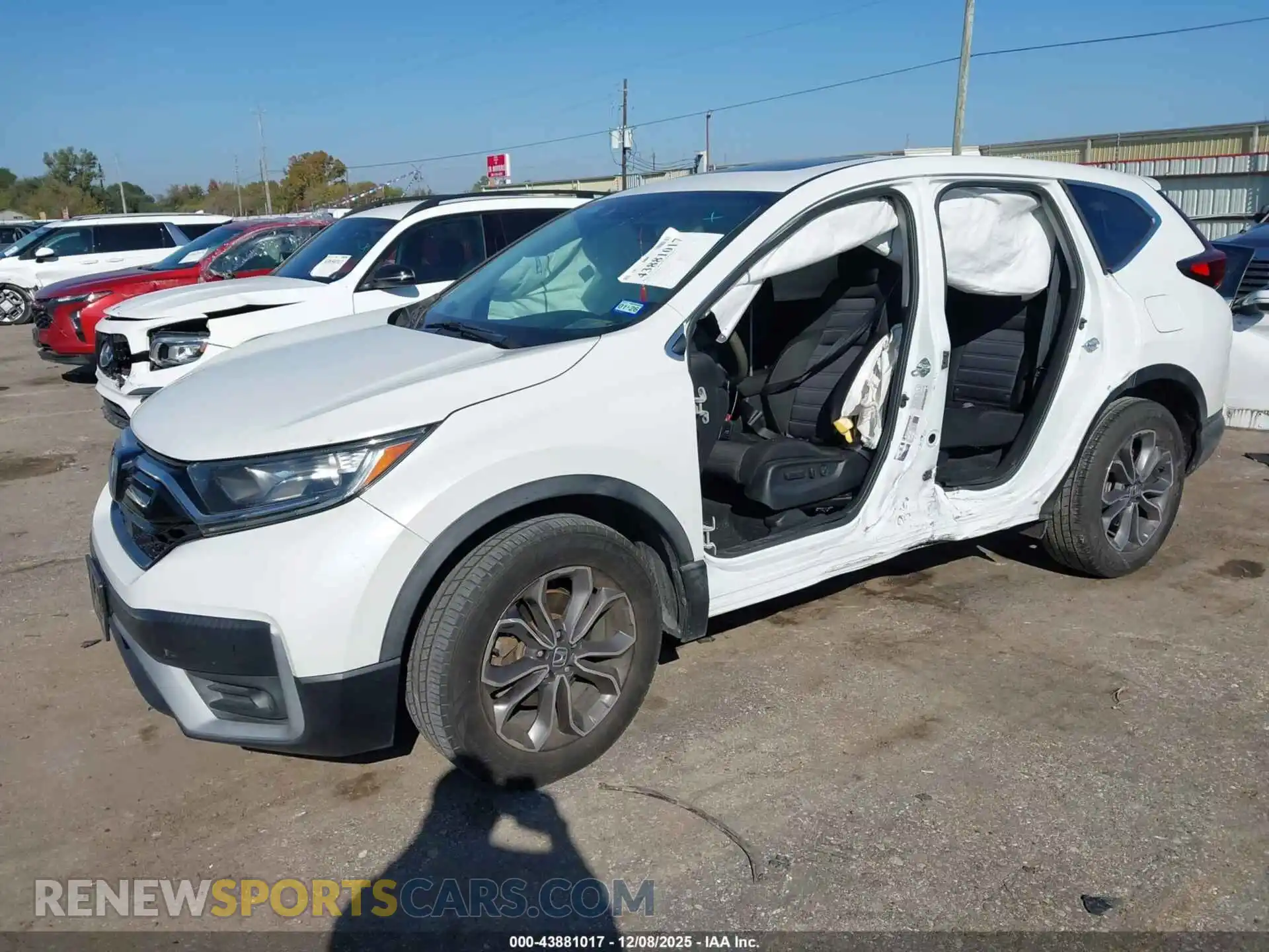 2 Photograph of a damaged car KL7CJPSB6MB325633 CHEVROLET TRAX 2021