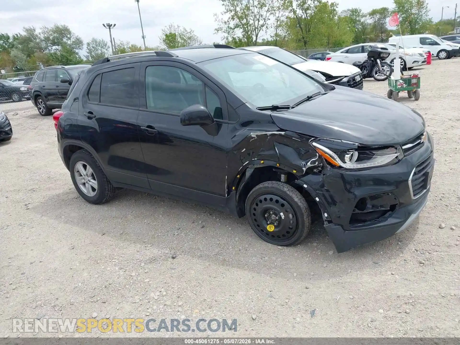 1 Photograph of a damaged car KL7CJPSB6MB326605 CHEVROLET TRAX 2021