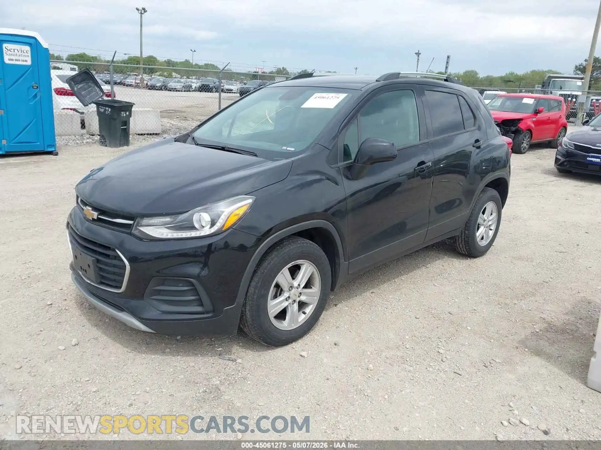 2 Photograph of a damaged car KL7CJPSB6MB326605 CHEVROLET TRAX 2021