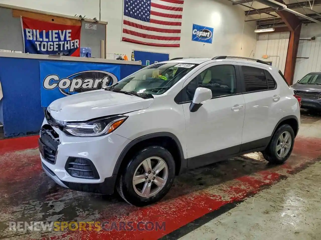 1 Фотография поврежденного автомобиля KL7CJPSB6MB329620 CHEVROLET TRAX 2021