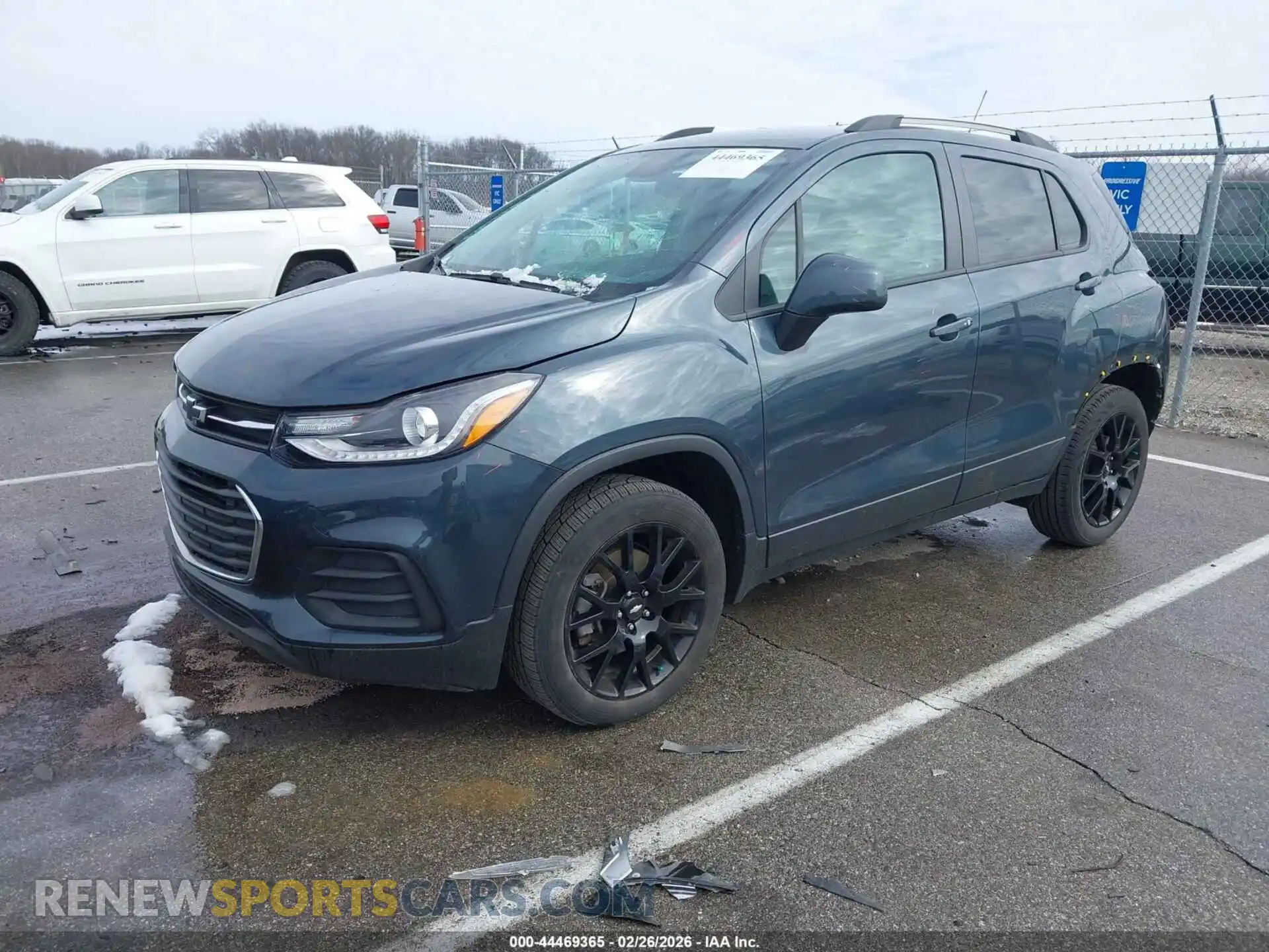 2 fotografías del automóvil dañado KL7CJPSB6MB351844 CHEVROLET TRAX 2021