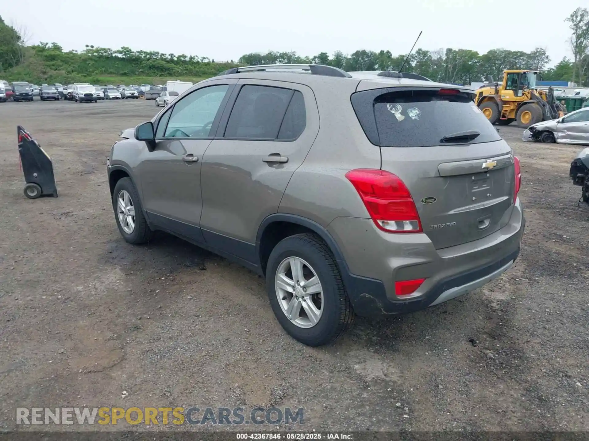 3 Photograph of a damaged car KL7CJPSB6MB358552 CHEVROLET TRAX 2021