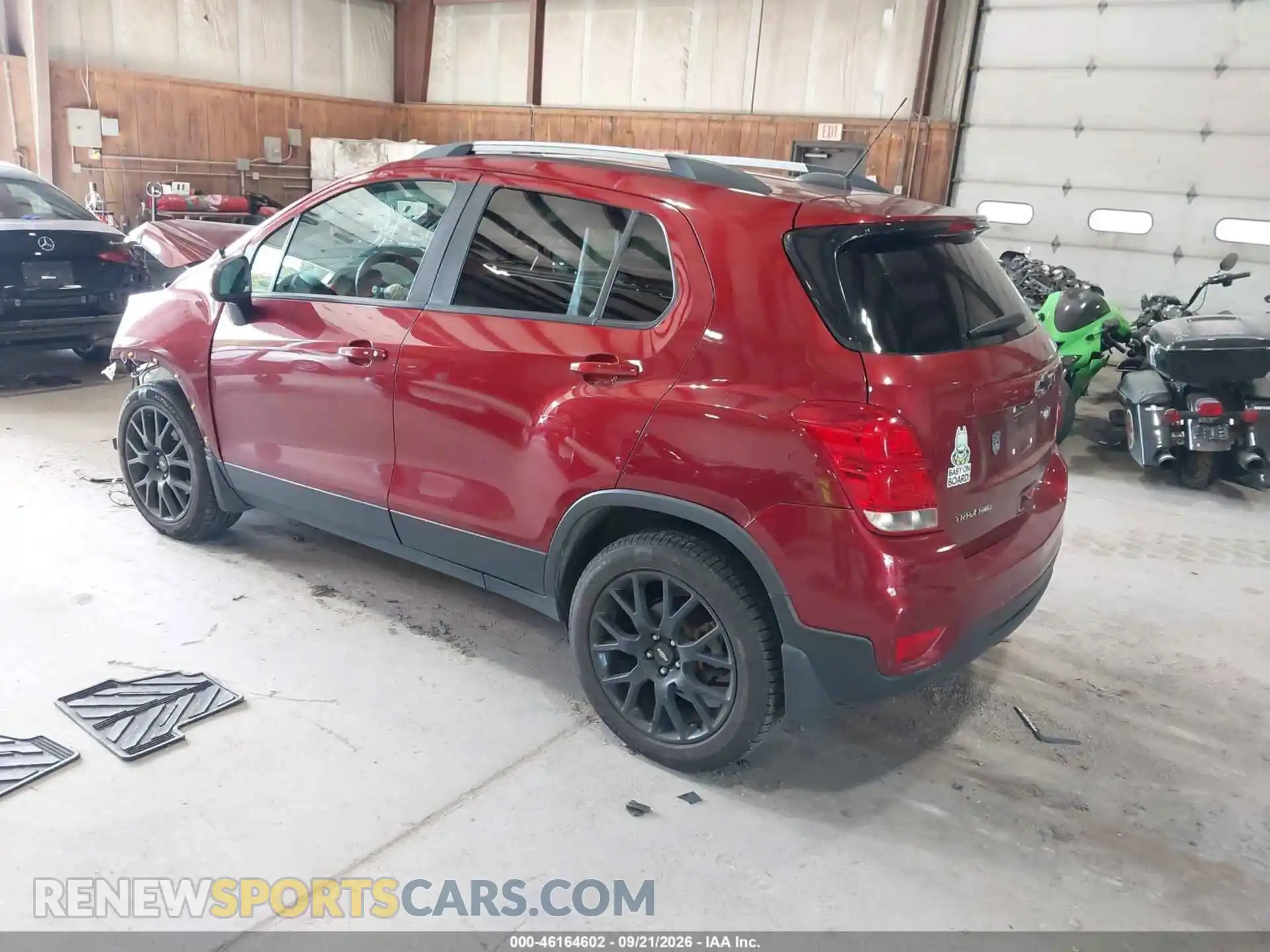 3 Photograph of a damaged car KL7CJPSB7MB319193 CHEVROLET TRAX 2021