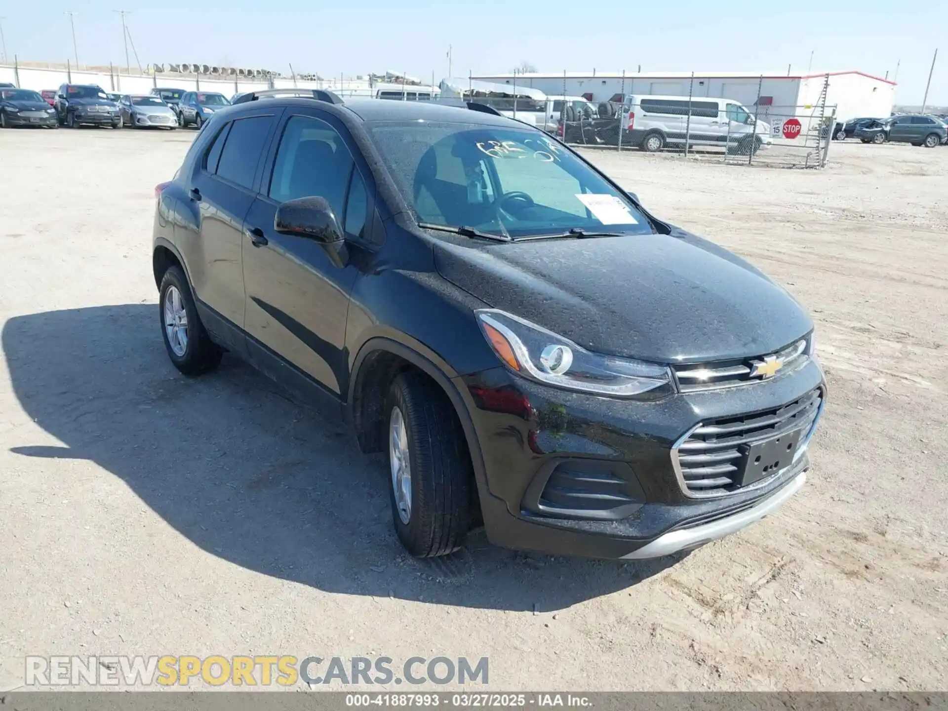 1 Photograph of a damaged car KL7CJPSB7MB352548 CHEVROLET TRAX 2021