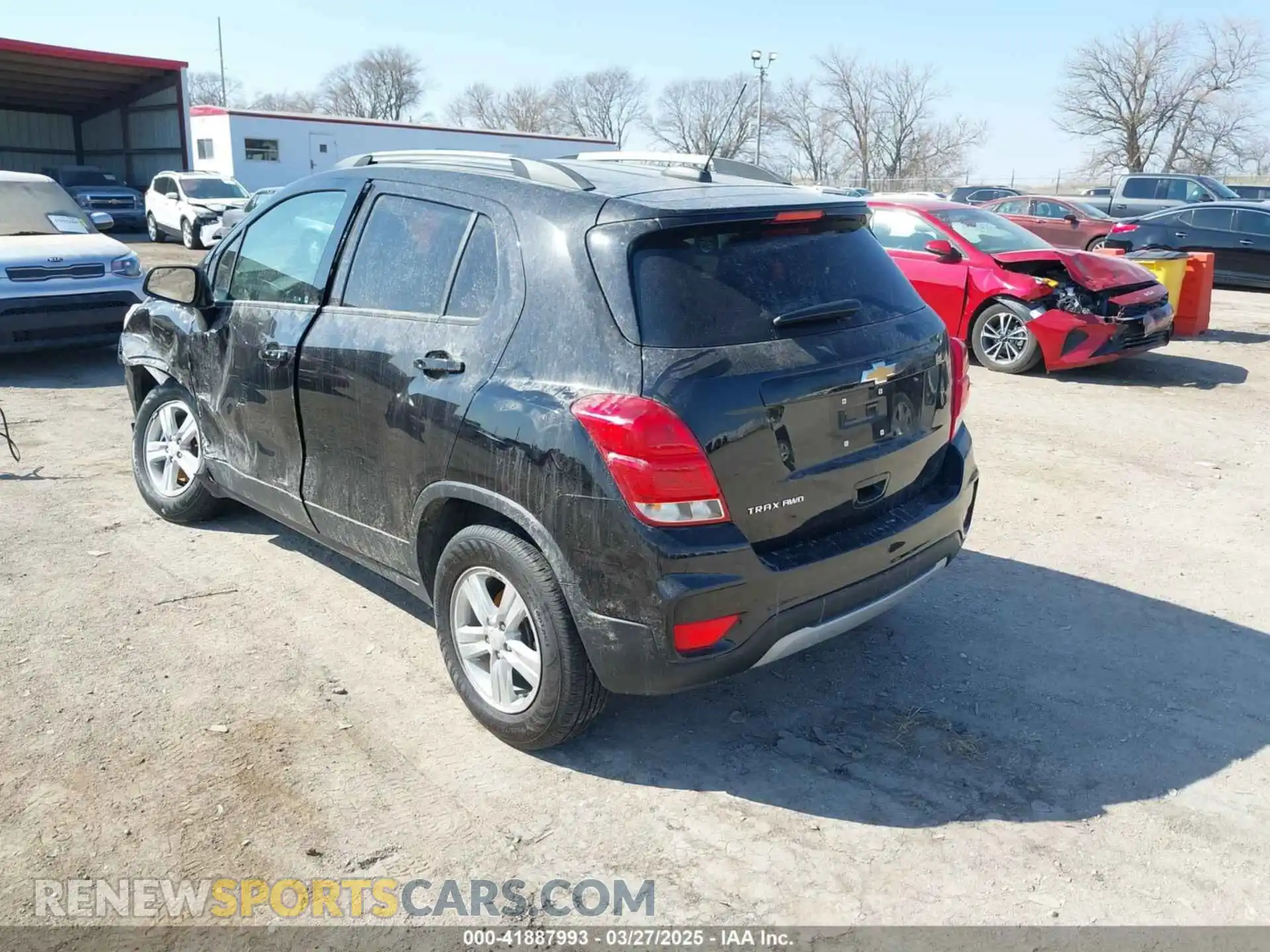 3 Photograph of a damaged car KL7CJPSB7MB352548 CHEVROLET TRAX 2021