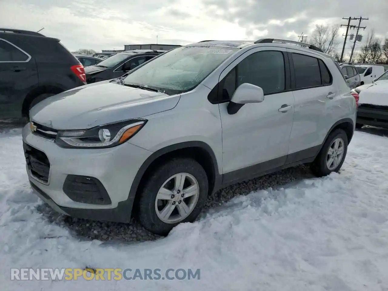 1 Photograph of a damaged car KL7CJPSB8MB306811 CHEVROLET TRAX 2021