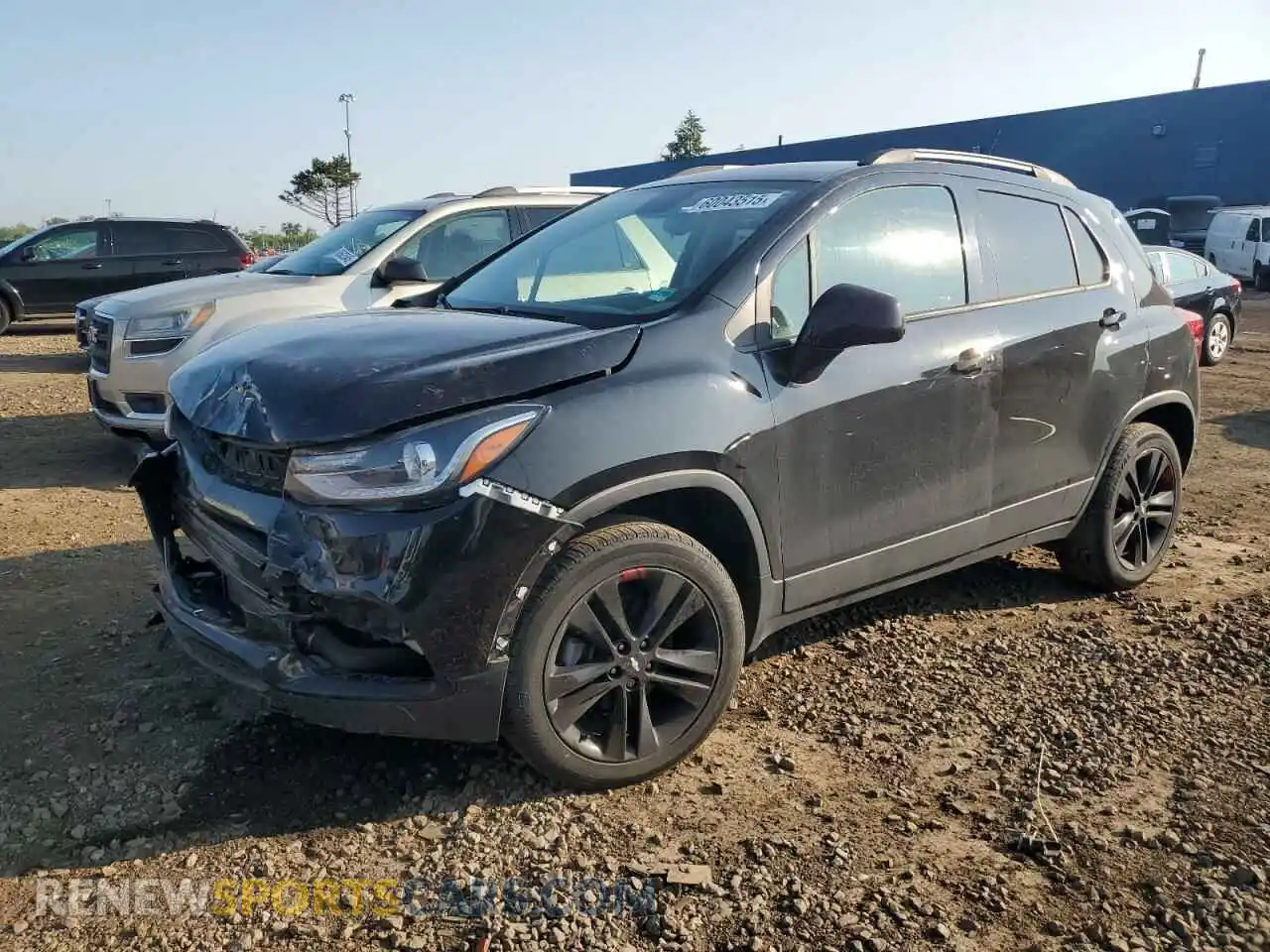 1 Photograph of a damaged car KL7CJPSB8MB333961 CHEVROLET TRAX 2021