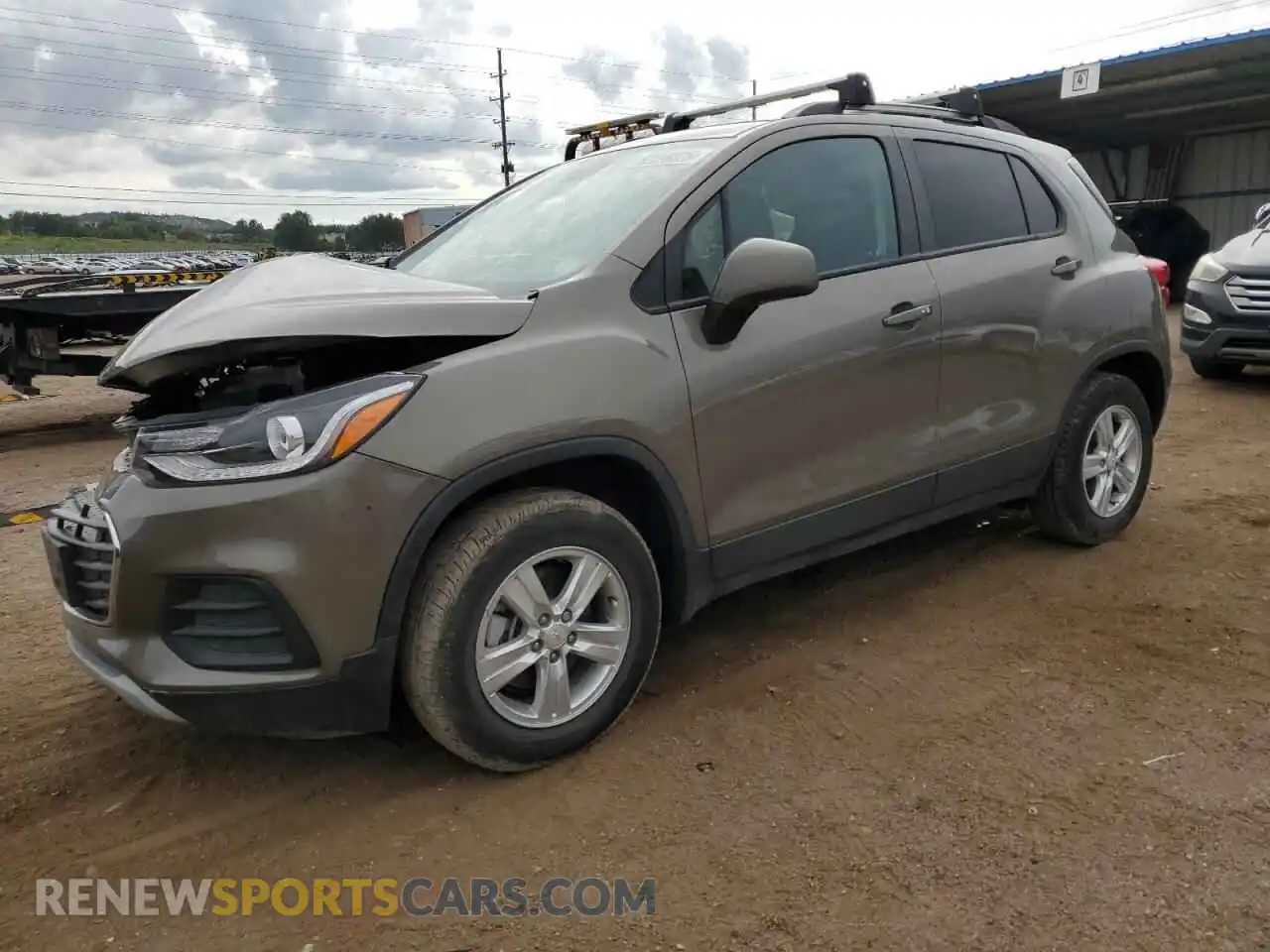 1 Photograph of a damaged car KL7CJPSB8MB335466 CHEVROLET TRAX 2021