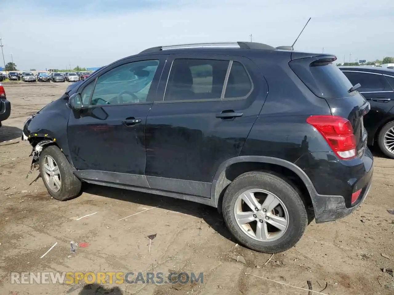 2 Photograph of a damaged car KL7CJPSB8MB346936 CHEVROLET TRAX 2021