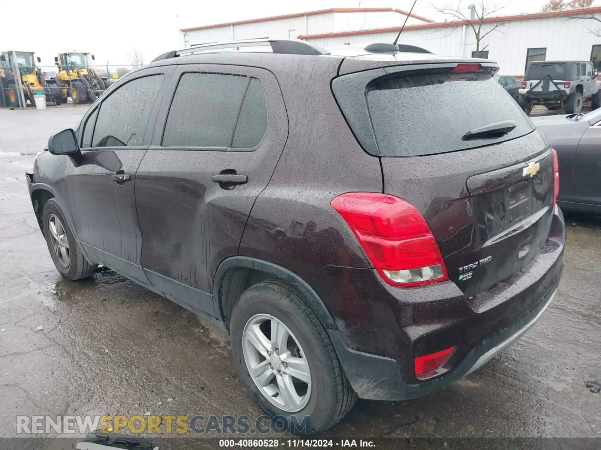 3 Photograph of a damaged car KL7CJPSB8MB357578 CHEVROLET TRAX 2021
