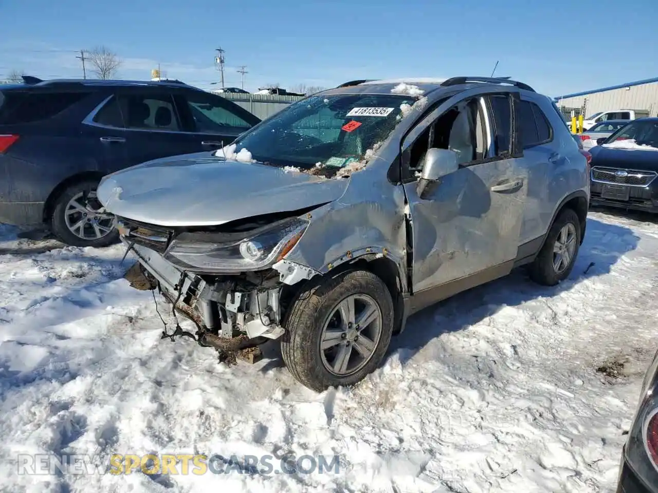 1 Photograph of a damaged car KL7CJPSB9MB308549 CHEVROLET TRAX 2021