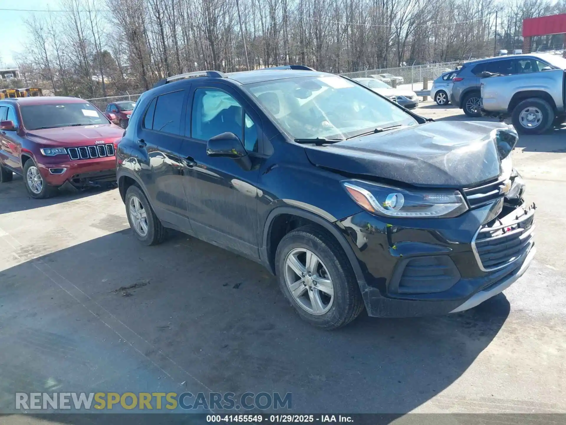 1 Photograph of a damaged car KL7CJPSB9MB332768 CHEVROLET TRAX 2021