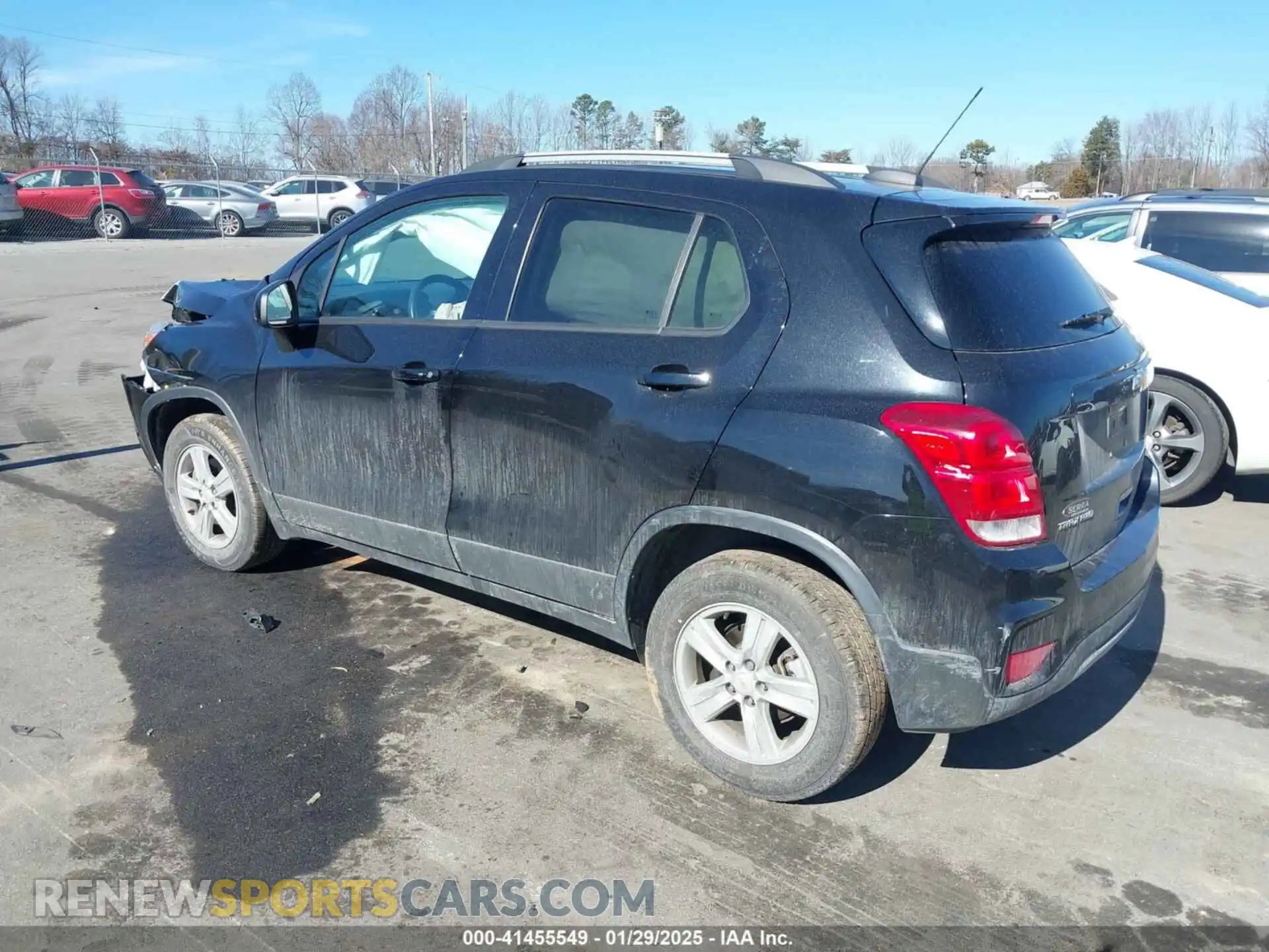 3 Photograph of a damaged car KL7CJPSB9MB332768 CHEVROLET TRAX 2021