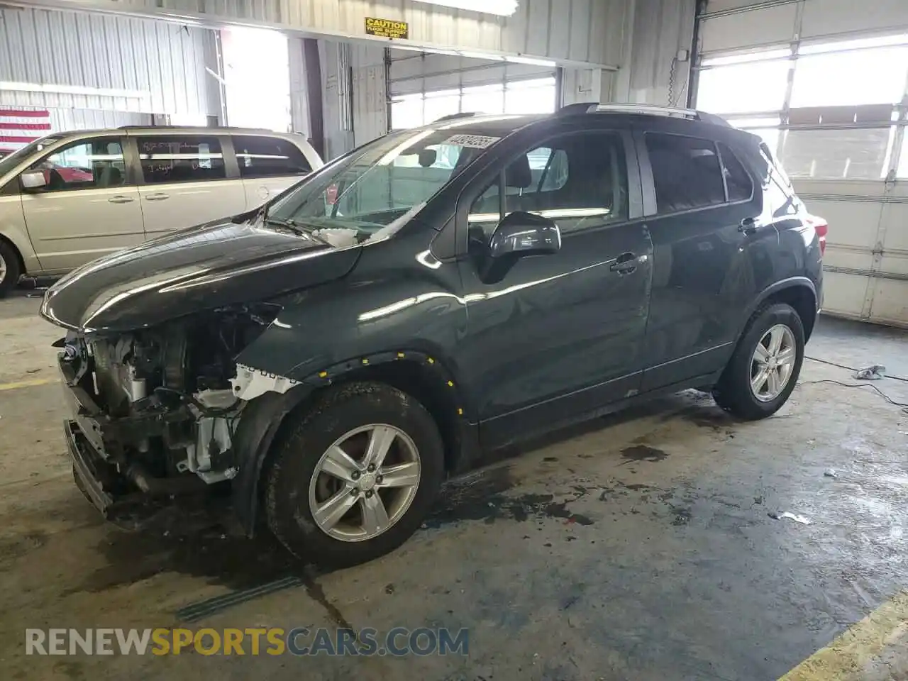 1 Photograph of a damaged car KL7CJPSBXMB352737 CHEVROLET TRAX 2021