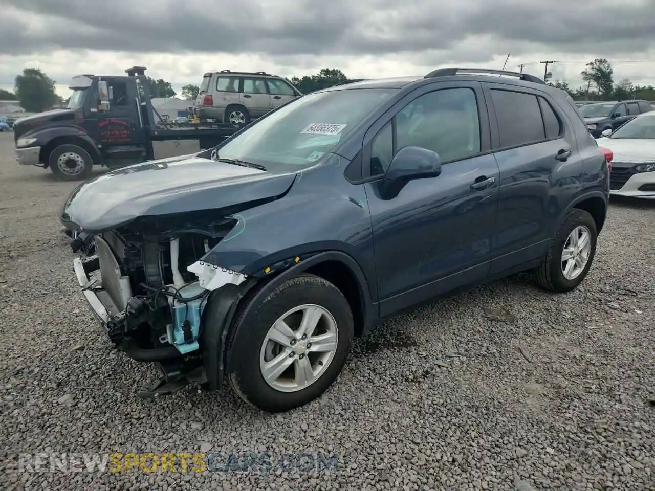 1 Photograph of a damaged car KL7CJPSBXMB359011 CHEVROLET TRAX 2021