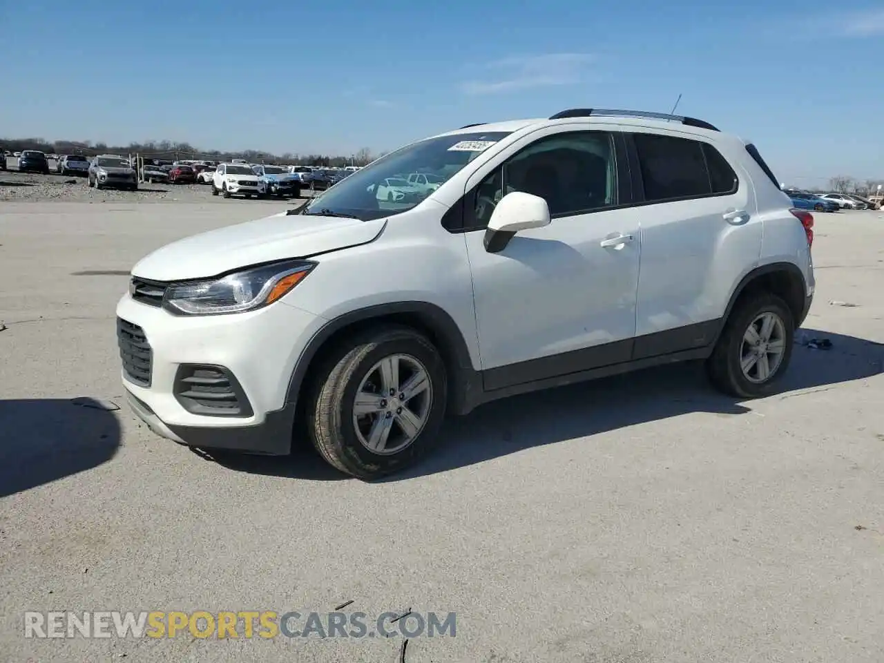 1 Photograph of a damaged car KL7CJPSM1MB373445 CHEVROLET TRAX 2021