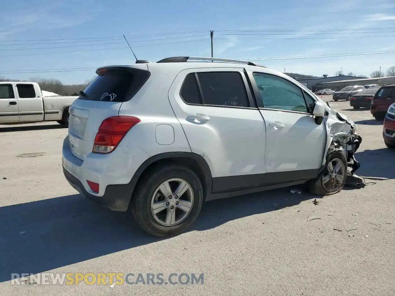 3 Photograph of a damaged car KL7CJPSM1MB373445 CHEVROLET TRAX 2021