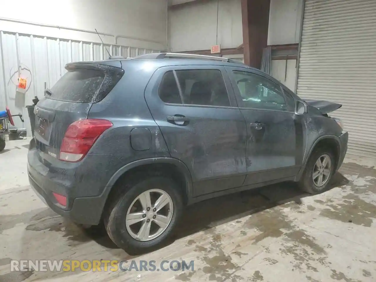 3 Photograph of a damaged car KL7CJPSM2MB366729 CHEVROLET TRAX 2021