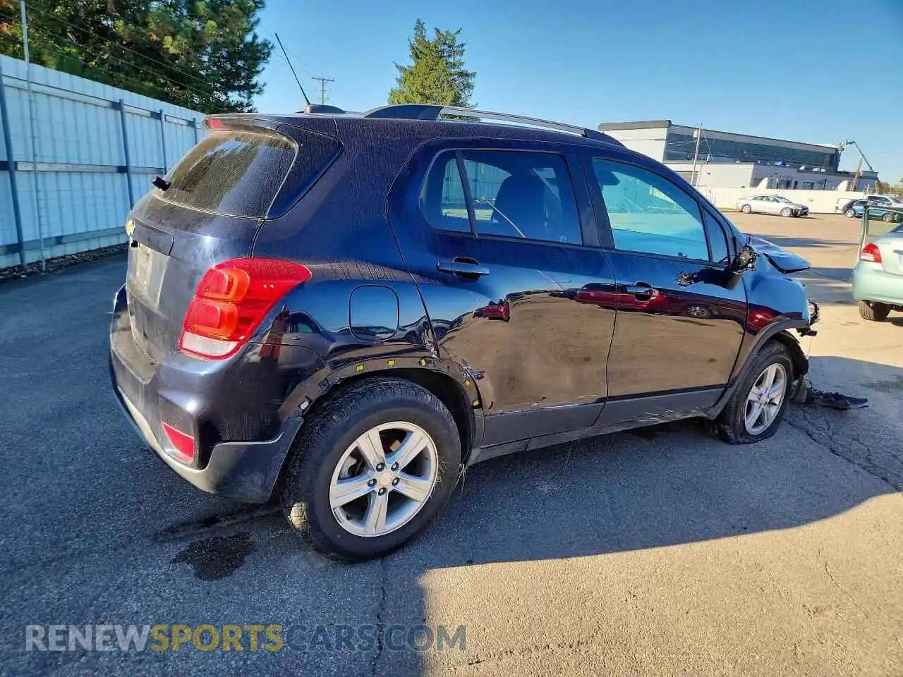 3 Photograph of a damaged car KL7CJPSM3MB364827 CHEVROLET TRAX 2021