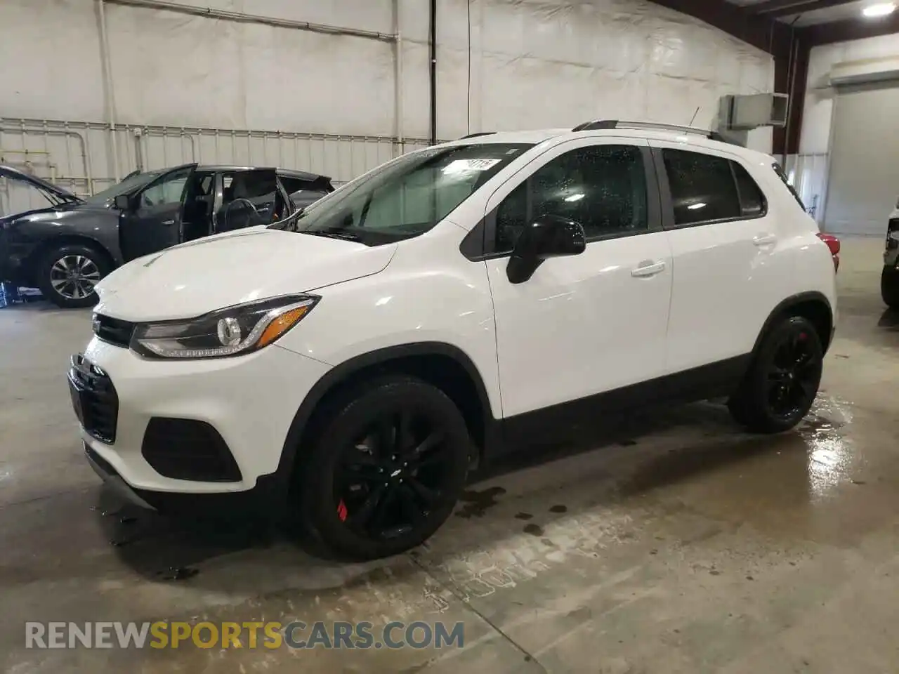 1 Photograph of a damaged car KL7CJPSM4MB368658 CHEVROLET TRAX 2021