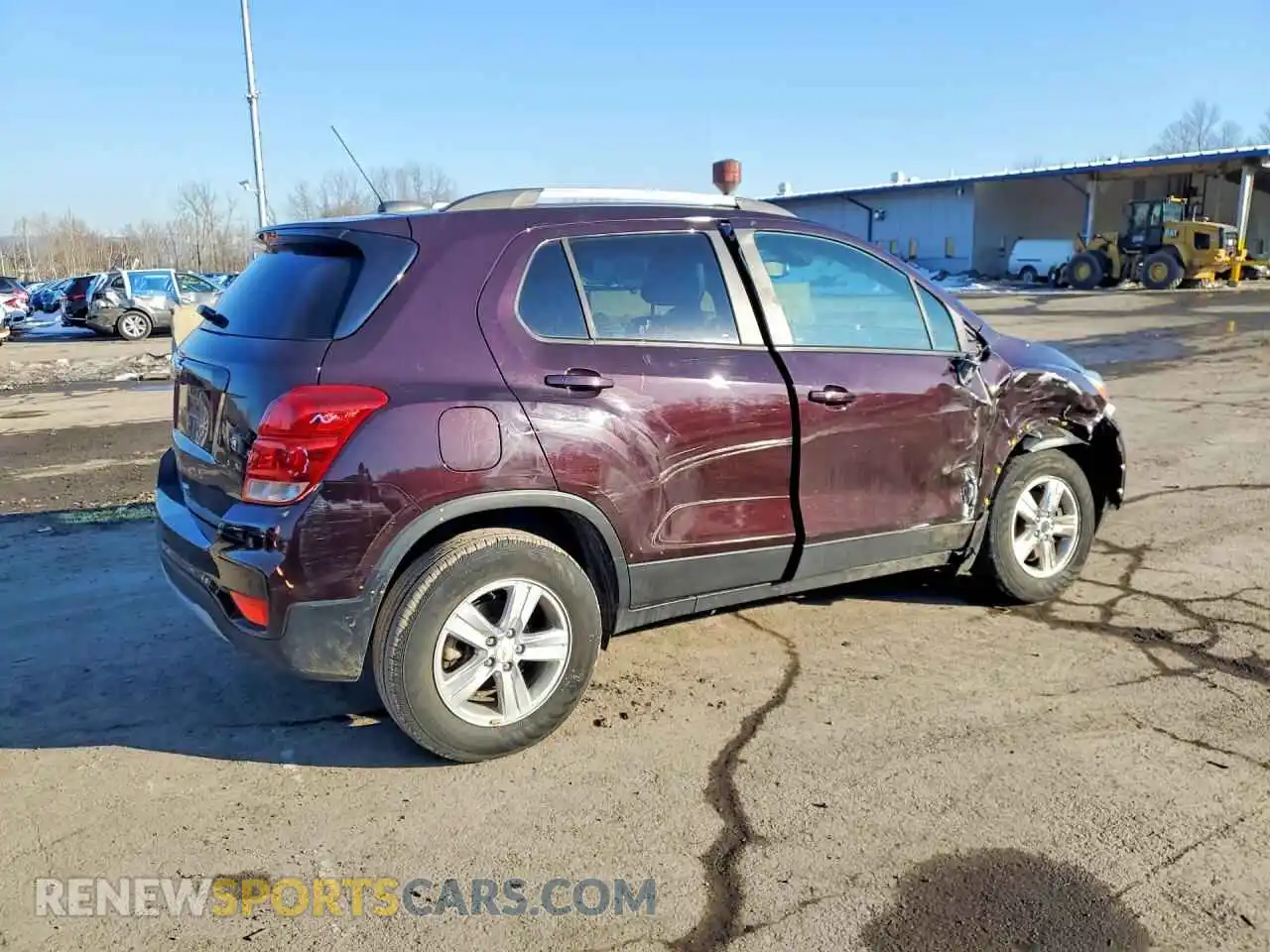 3 Photograph of a damaged car KL7CJPSM4MB371009 CHEVROLET TRAX 2021