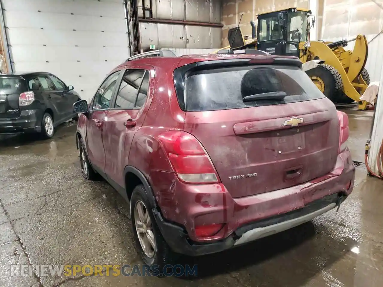 2 Фотография поврежденного автомобиля KL7CJPSM6MB364658 CHEVROLET TRAX 2021